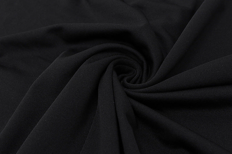 Ruched Tie Waist Ruffle Skirt | Flowy Midi with Side Slit & Adjustable Fit | noémi