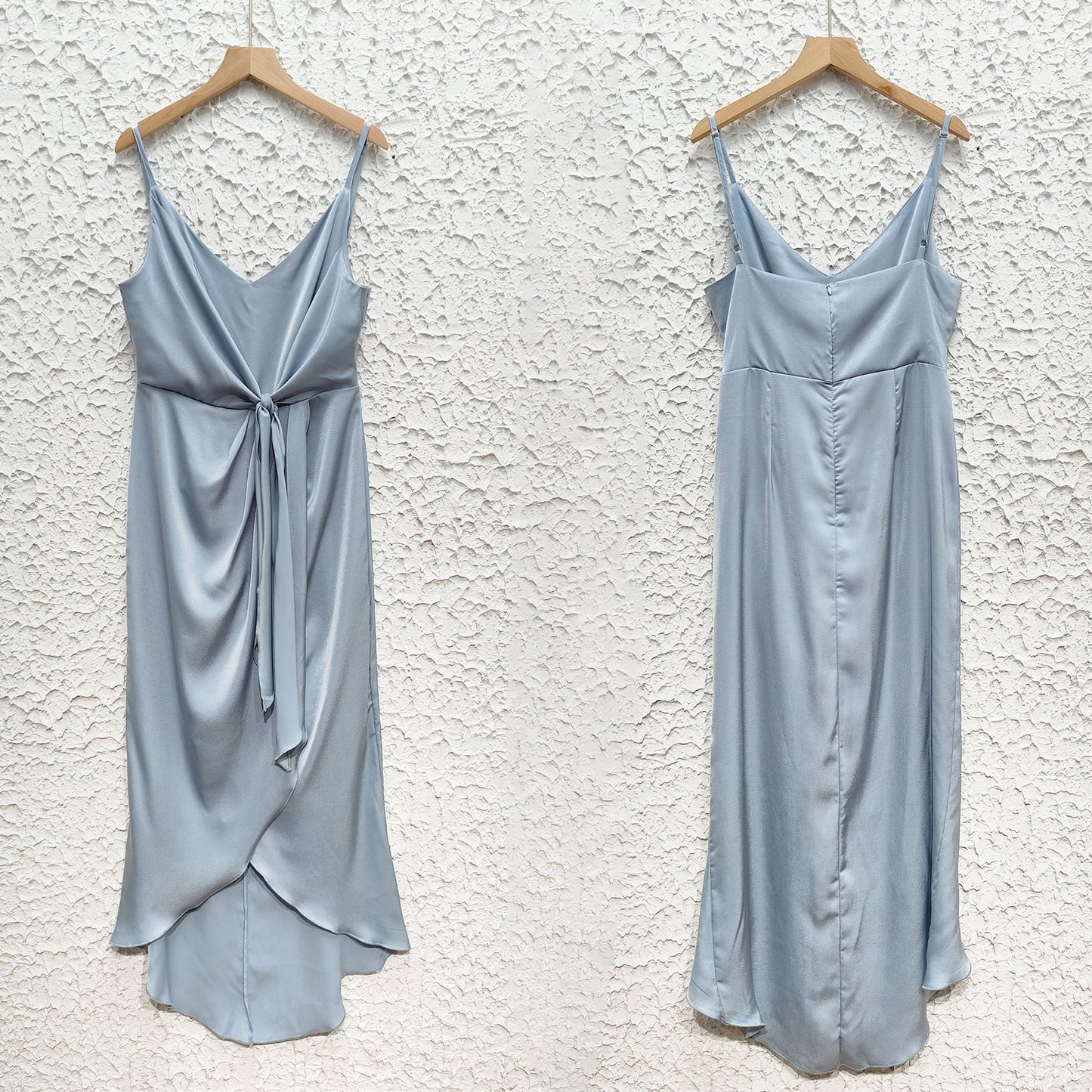 V Neck Backless Slit Maxi Dress | noémi