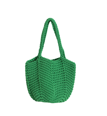 Cotton Thread Carambola Green Belt Magnetic Snap
