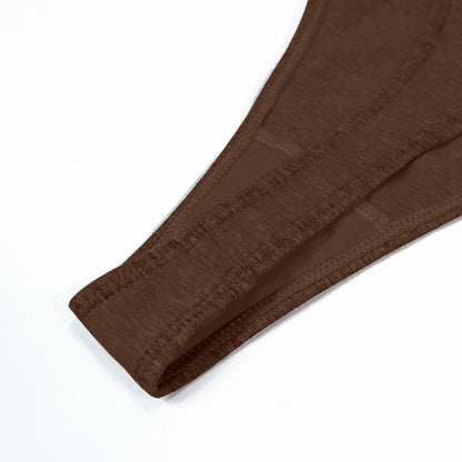 Peach Tone Cotton Soft T Shaped Panties for Daily Comfort and Fitness | noémi