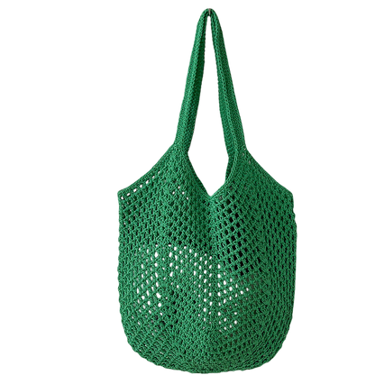 Hollow Carambola with Inner Bag Green