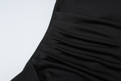 Strappy Backless Maxi Dress with High Slit | noémi