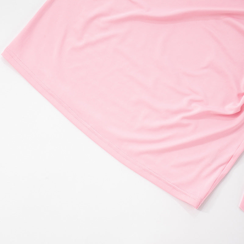 Womens Slim Fit Cutout Mini Dress with Crossbody Waist Detail | noémi