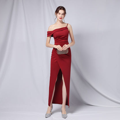 Off Shoulder Mini Dress | Slimming Fit | noémi