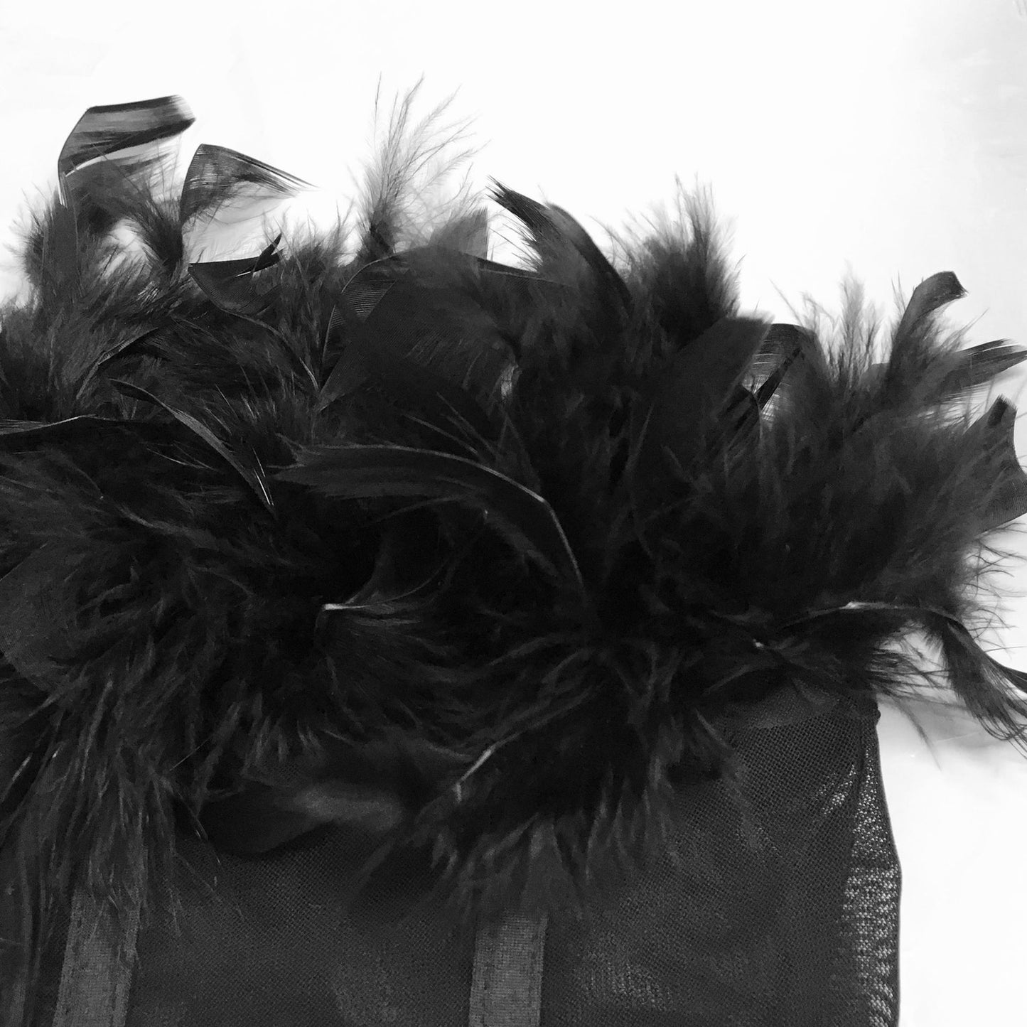 Feather Lace Mesh Vest Pleated Midi Skirt Set | Sheer Two Piece | noémi