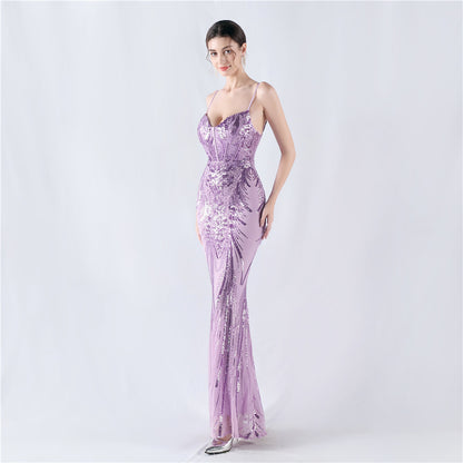 Floral Corset Dress with Waist Shaping and Boning Detail | noémi