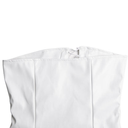 Womens Strapless Dress | Lace Up Waist Bodycon Fit Mini | noémi