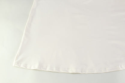 Womens Tube Top A Line Dress with Backless Design Waist Trimming | noémi