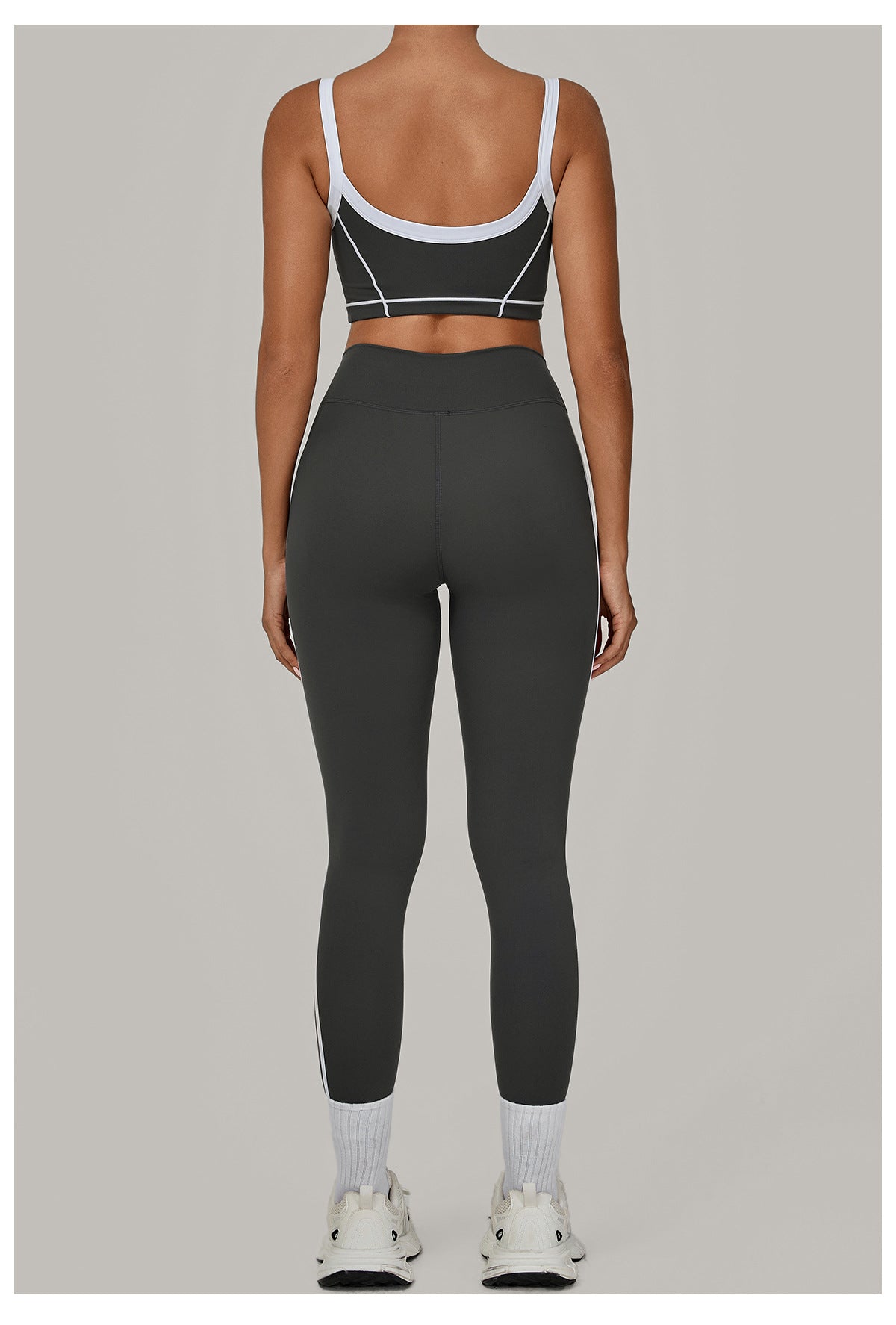 Patchwork Yoga Set | Slim Fit Two Piece | noémi