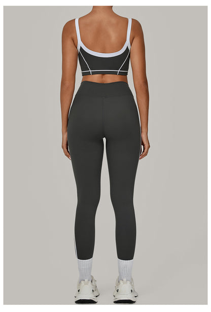 Patchwork Yoga Set | Slim Fit Two Piece | noémi