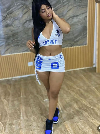 Halter Top Skirt Set | Two Piece Outfit for Women | noémi