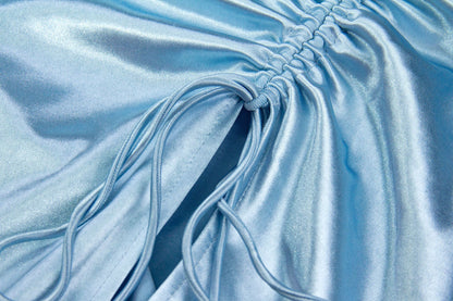 Tube Top Dress with Side Slit Hip Wrapped | noémi