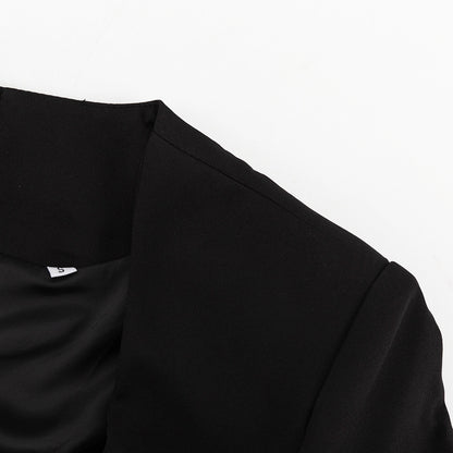 Women's Two Piece Set | Square Collar Cardigan & Package Hip Skirt |  Long Sleeve Outfit | noémi