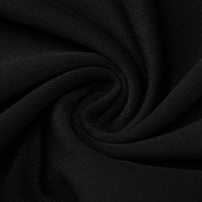 Slim Fit Backless Dress | Round Neck Hip Hugging | noémi