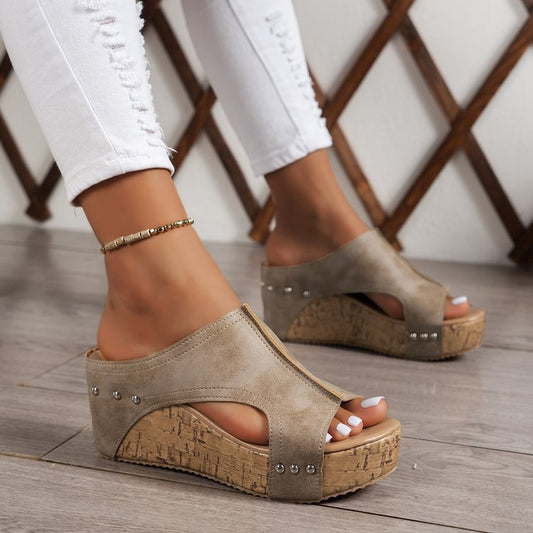 Women’s Wedge Sandals | Thick Cork Platform | noémi