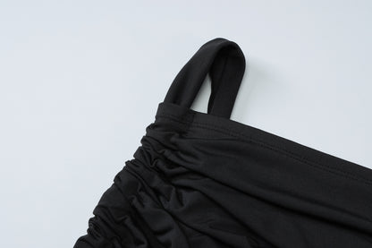 Lace Strap Cutout Dress with Mid Waist Detailing | noémi