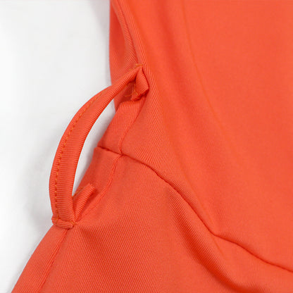 Deep V Lace Up Dress | Loose Sleeves Design for Women | noémi