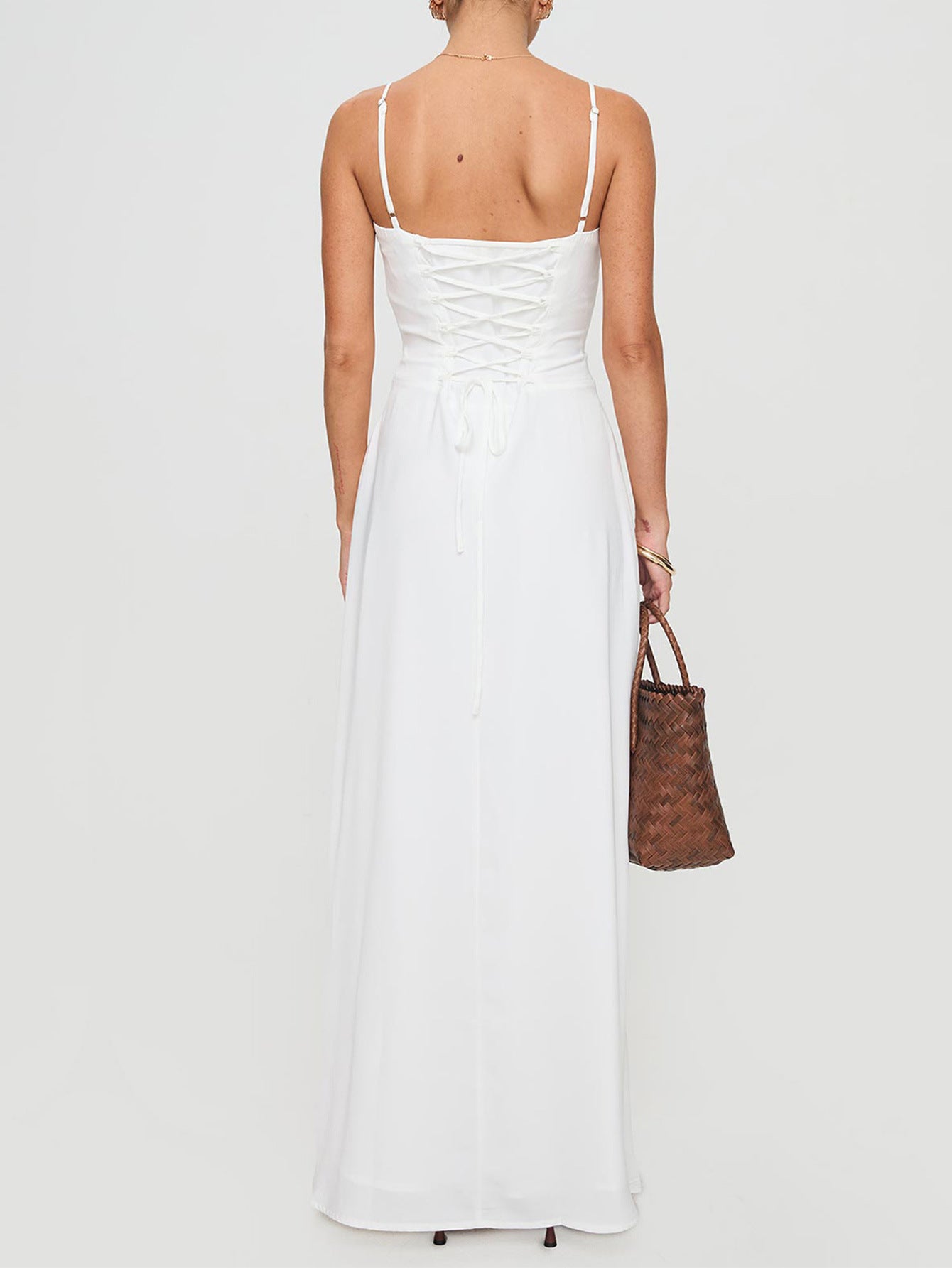 Maxi Dress | Ruched Bust, Adjustable Straps | noémi