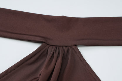 Summer Halter Dress | Sleeveless Backless Bodycon Mini Dress for Women | noémi