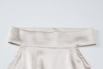 Satin Halter Dress | Sleeveless Backless Mini Dress | noémi