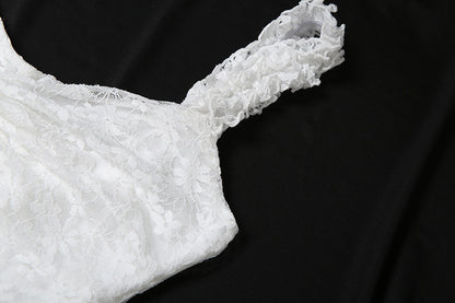 Solid Color High Waist Maxi Dress with Suspenders and Slim Fit | noémi