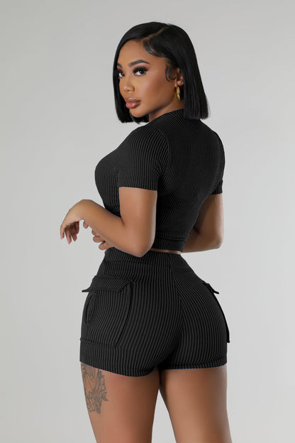 Womens Zip Up Suit | Two Way Zipper Bodycon Fit | noémi