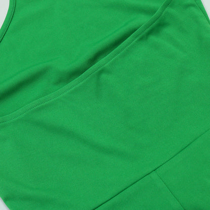 Womens Tassel Maxi Dress | Sleeveless Lace Up Bodycon Sheath | noémi