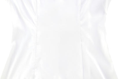 Slim Fit Satin Mini Dress | Cape Sleeve | noémi