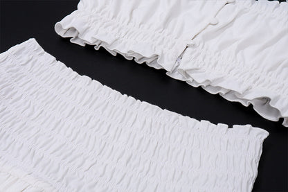 Womens Two Piece Set | Crop Top Mini Skirt | noémi