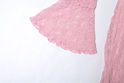 Summer Off Shoulder Pink Maxi Dress | Flattering High Waist Sheath Dress | noémi