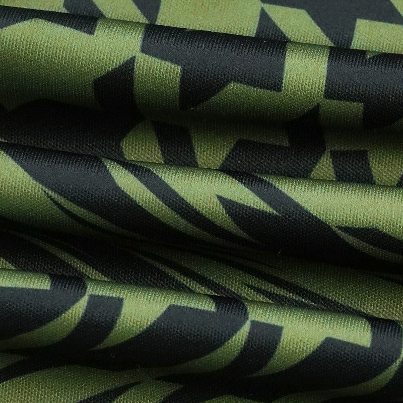 Green Two Piece Set | Sleeveless Vest Top Wide Leg Pants | noémi