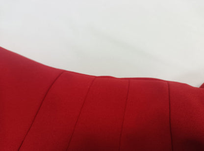 One Shoulder Fishtail Dress | Slim Fit Side Ruffle High Slit | noémi