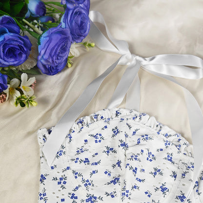 Womens Floral Polka Dot Jumpsuit | noémi