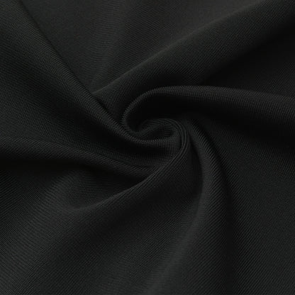 Chain Strap One Shoulder Mid Length Bodycon Dress | noémi