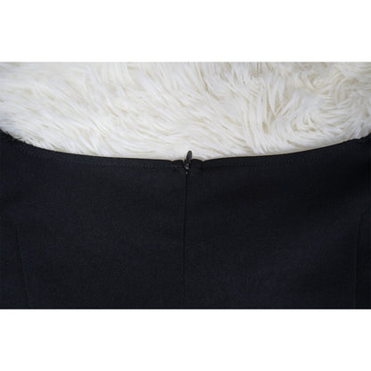 Women's V Neck Ruffle Flounce Jumpsuit | Waist Defining One Piece Outfit | noémi