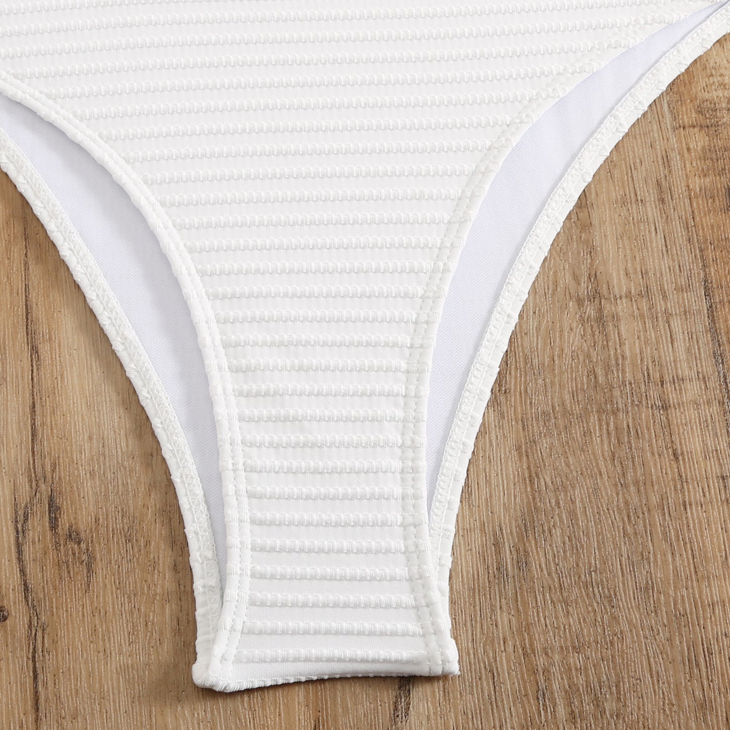 One Shoulder Cutout One Piece Swimsuit in Solid Color | noémi