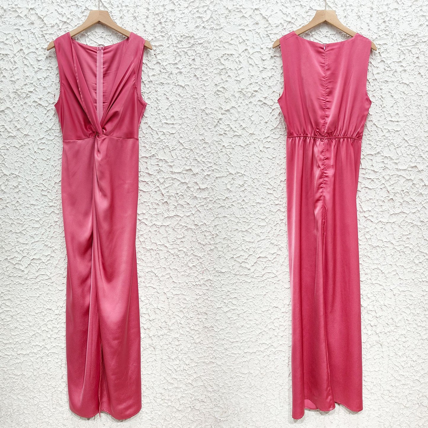 Slim V Neck Sleeveless Sheath Dress | noémi