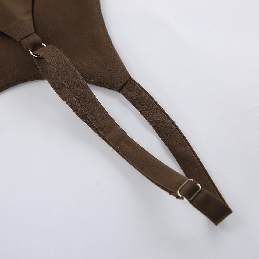 Womens Slim Fit Sling Sheath Dress | noémi