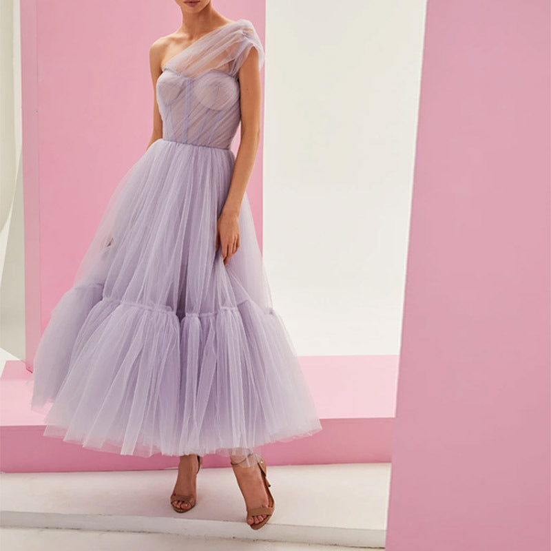 Sleeveless | Structured Bodice | Flared Hem | Princess Style Dress | noémi