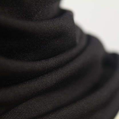 Womens Pleated Strapless Tube Top | Cut Out Bare Midriff Crop in Black | noémi