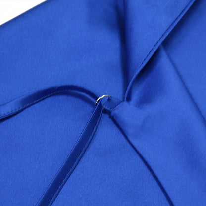 Womens Backless Maxi Dress | Deep V Neckline | Side Slit | noémi