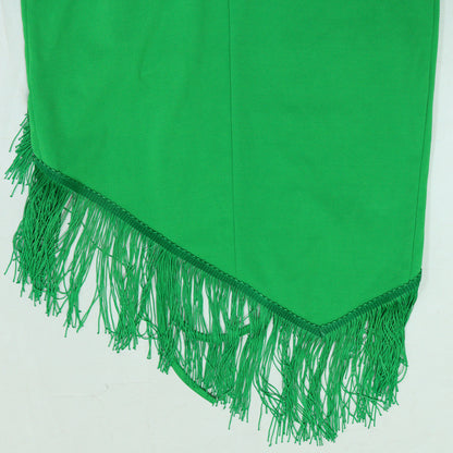 Womens Tassel Maxi Dress | Sleeveless Lace Up Bodycon Sheath | noémi