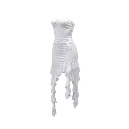 Tube Top Ruffle Dress | Sheath for Women | noémi