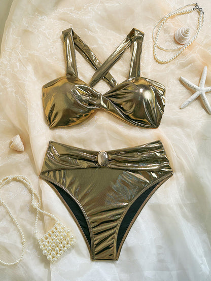 Womens Strapless Backless Bikini Top & Bottom | noémi