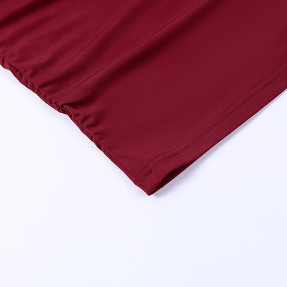 Knitted Slim Fit Backless Spaghetti Strap Dress for Women | noémi