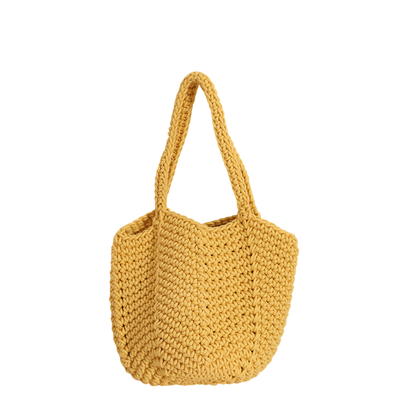 Cotton Thread Carambola Yellow Belt Magnetic Snap