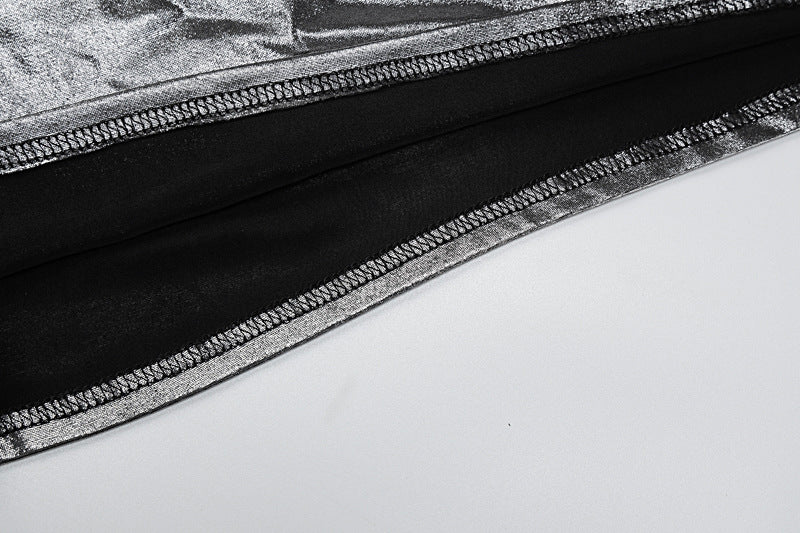 Womens Metallic Sleeveless Sheath Dress | noémi