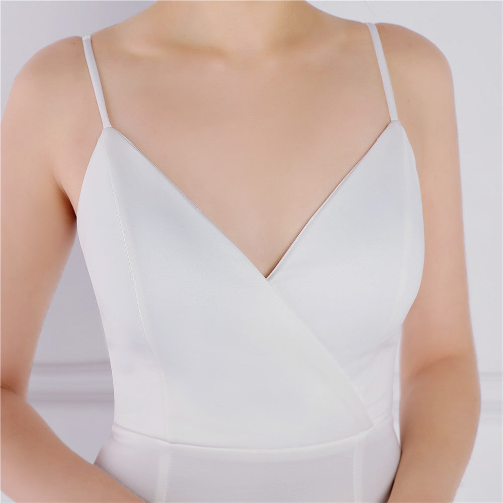 Mini Dress with Hand Beaded Straps and Tailored Silhouette | noémi