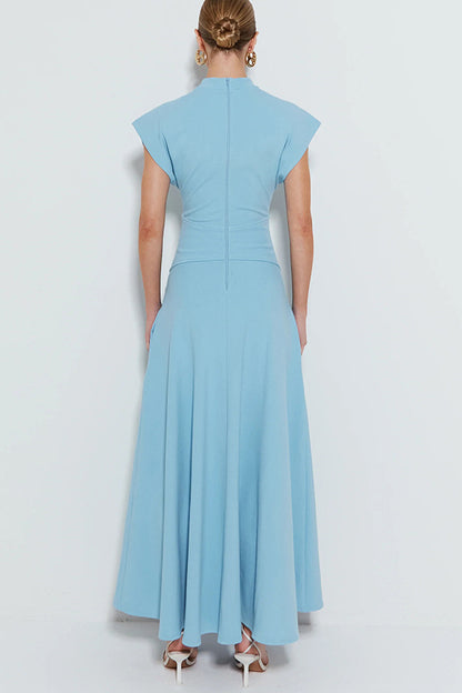 Slim Fit Maxi Dress with Side Slit and Streamlined Silhouette | noémi