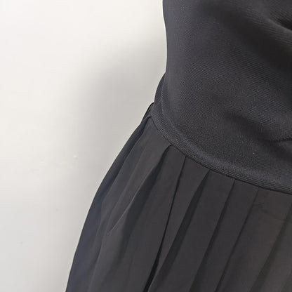 One Shoulder Maxi Dress | Diamond Detail Side Slit Slim Fit | noémi